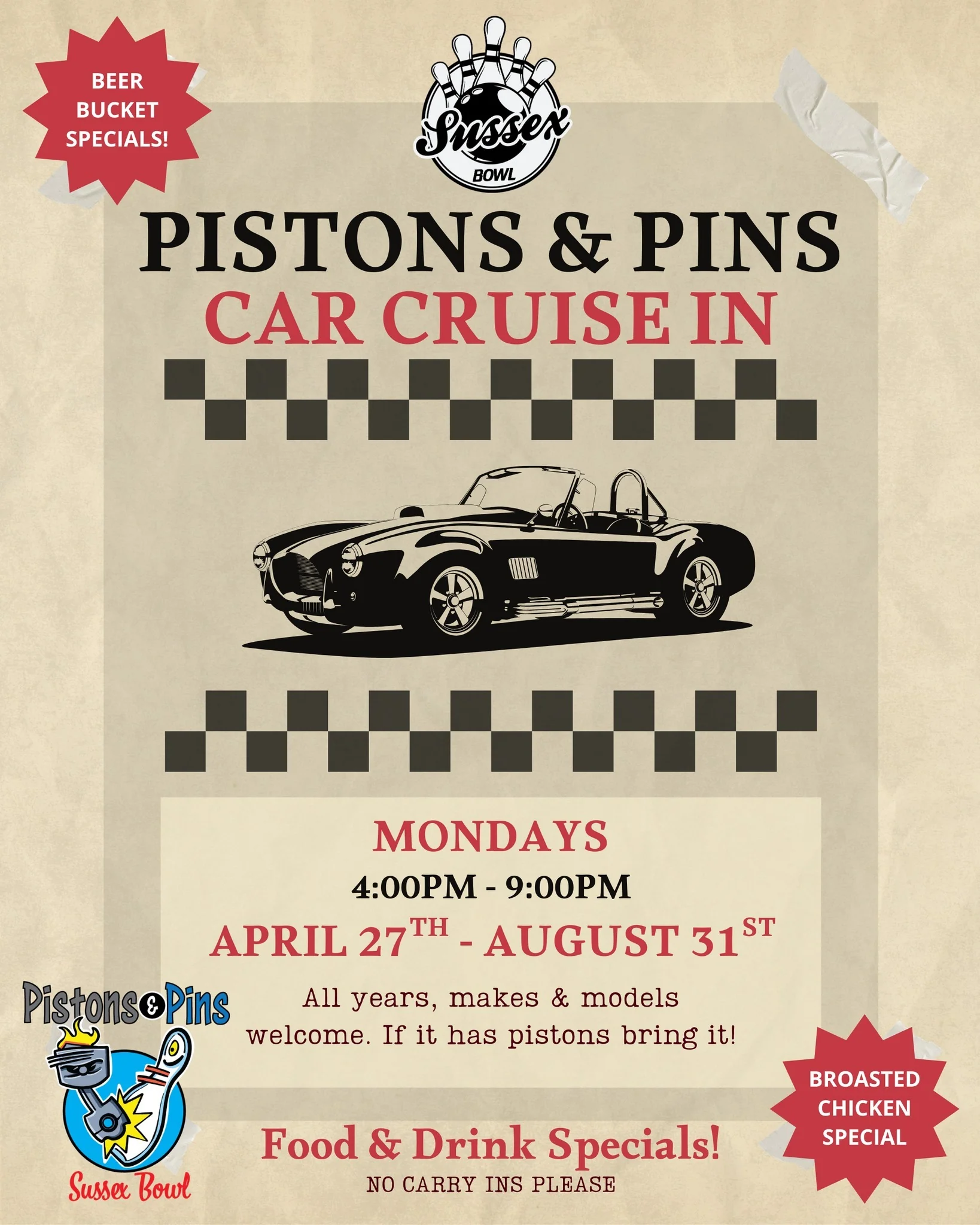 Photo of Pistons & Pins Car Cruise In Event