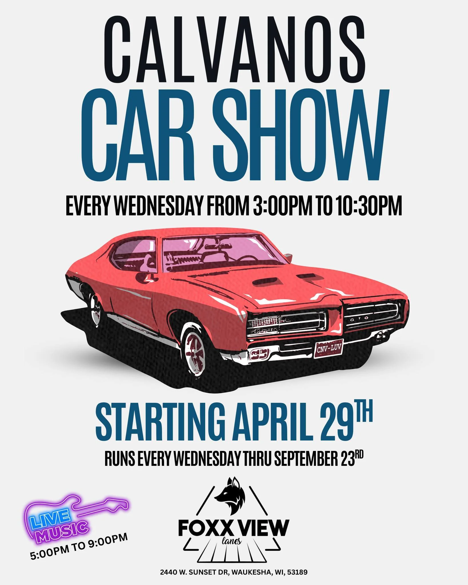 Photo of Calvano's Car Show Event