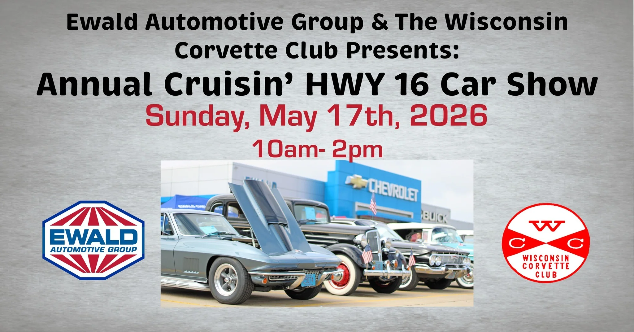Photo of 2026 Annual Cruisin' HWY 16 Car Show! Event
