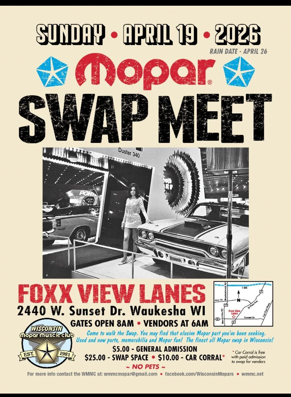 Photo of WMMC's 2026 Spring Swap Meet Event