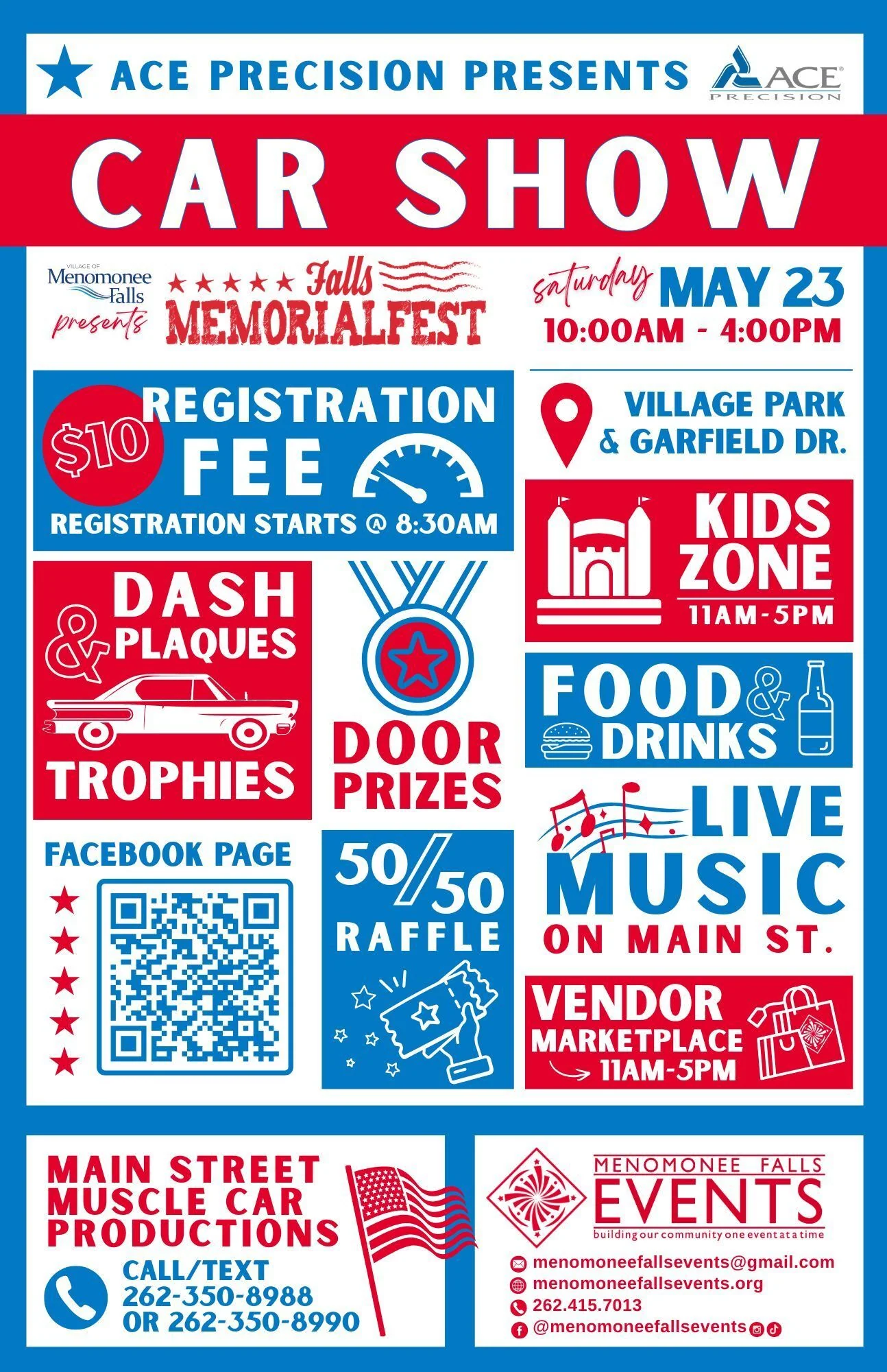 Photo of Falls Memorial Fest Car Show Event