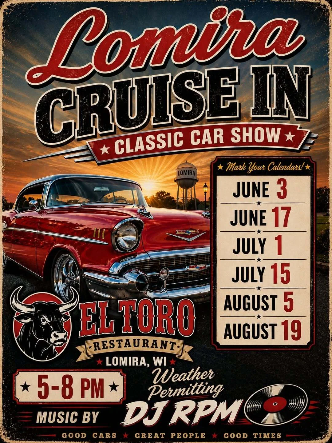 Photo of El Toro Cruise In - Classic Car Show Event
