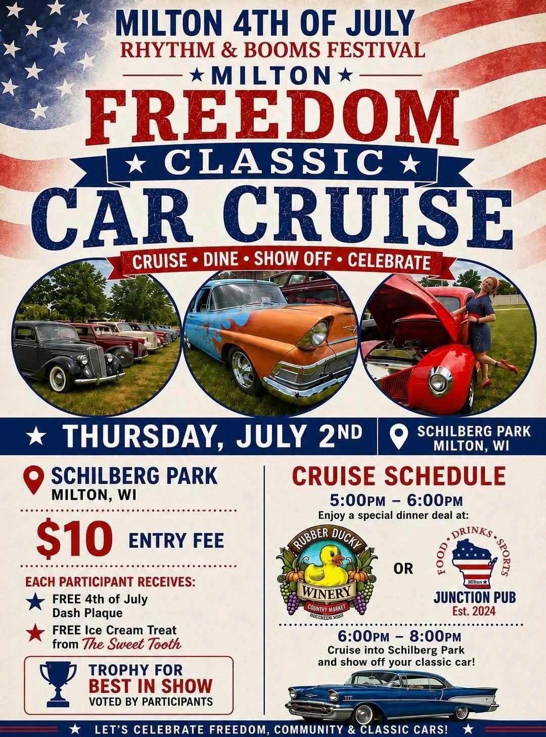 Photo of Freedom Classic Car Show Event