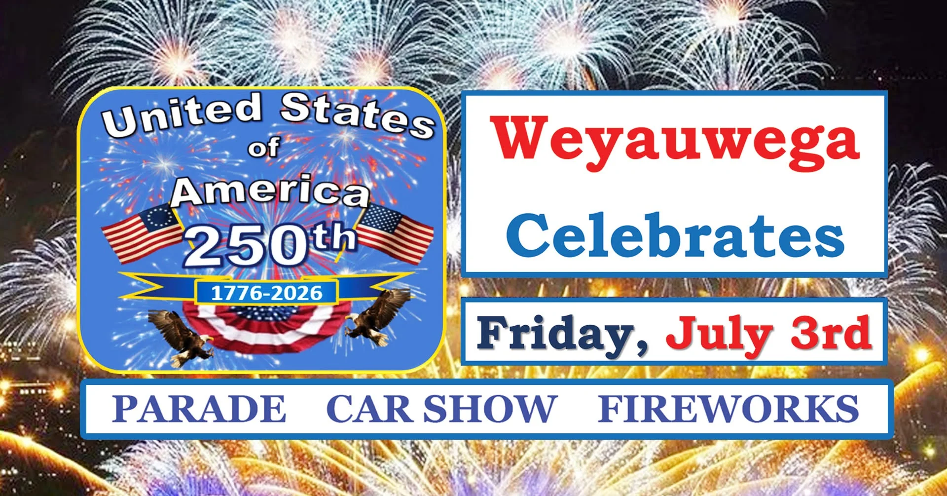 Photo of Independence Day Weyauwega Parade and Car Show - 7/3/2026 Event