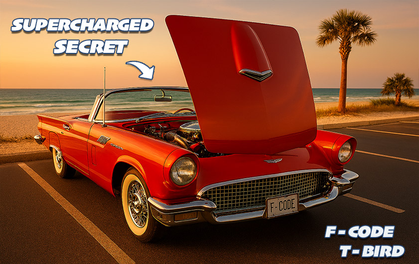 The Supercharged Secret: Unearthing the '57 F-Code Thunderbird article