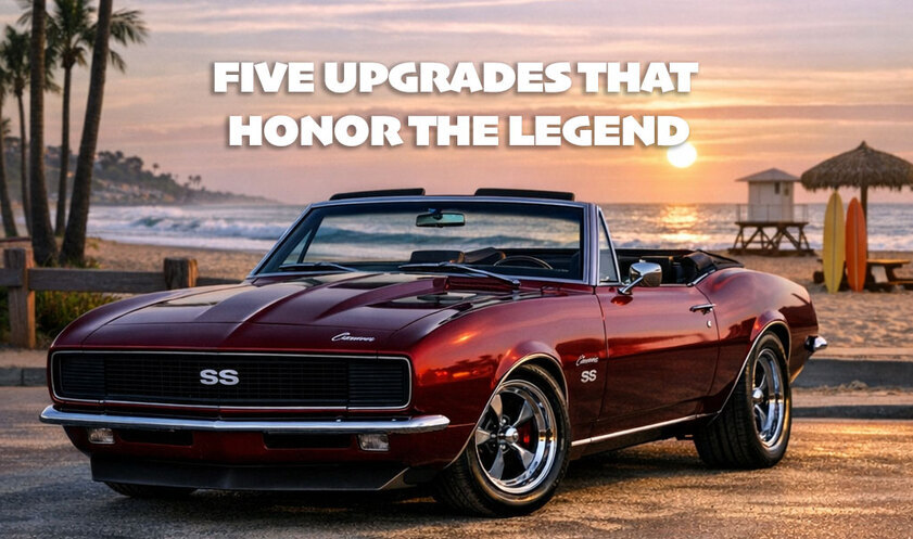 Accompanying image for Timeless Touches: Five Essential Upgrades to Keep Your First-Gen Camaro Cruising Strong