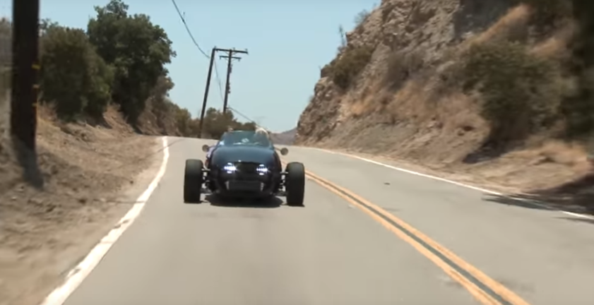 Accompanying image for Polarizing: Does the Vanderhall Venice do 3-wheeling better?